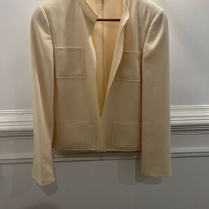 Elegant Cream Akris Women's Jacket